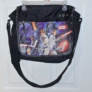 Vintage Star Wars Messager Bag~Book Bag~Good Shape~Peeling~See Pics~Collectible